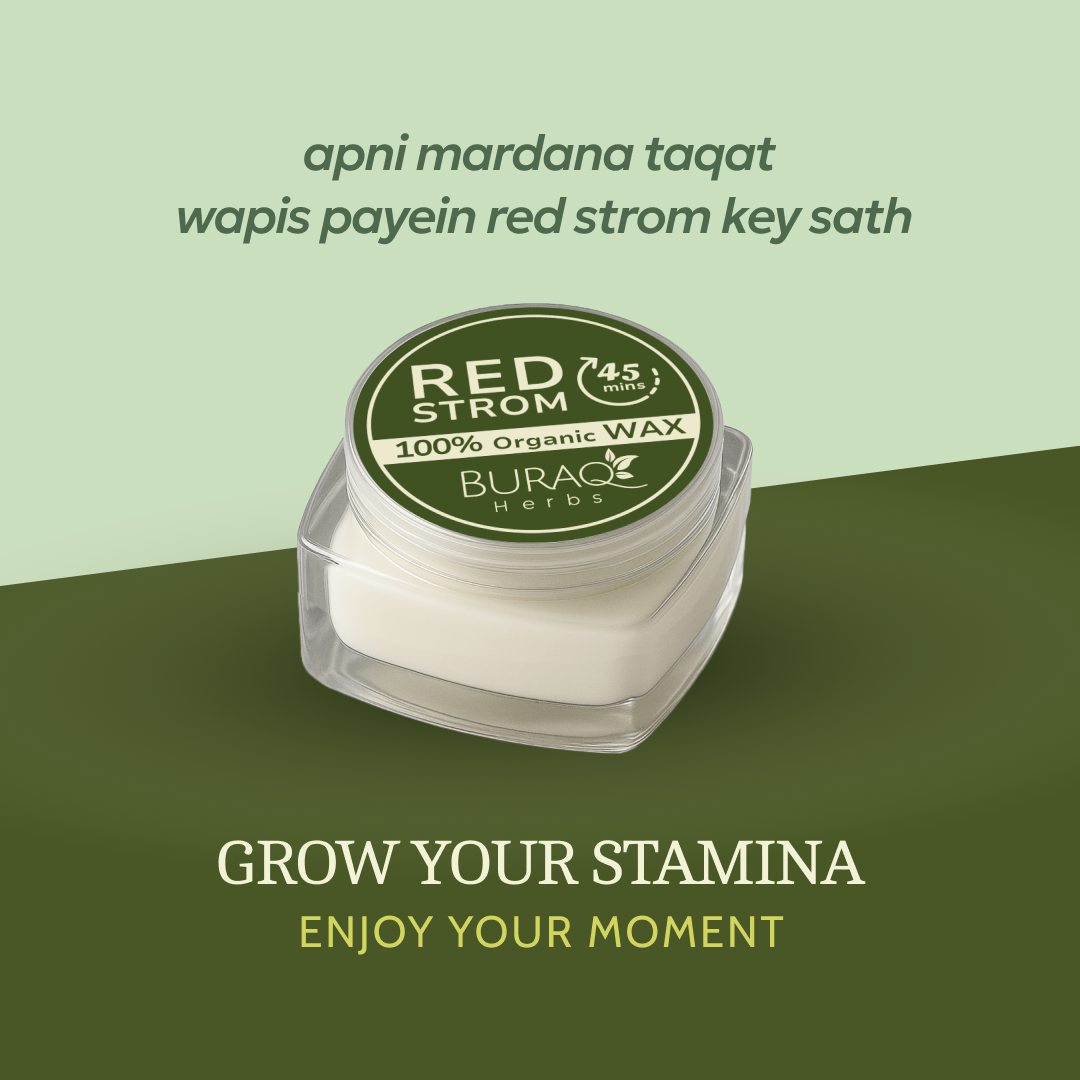 Red Strom | Men’s Power & Stamina Wax