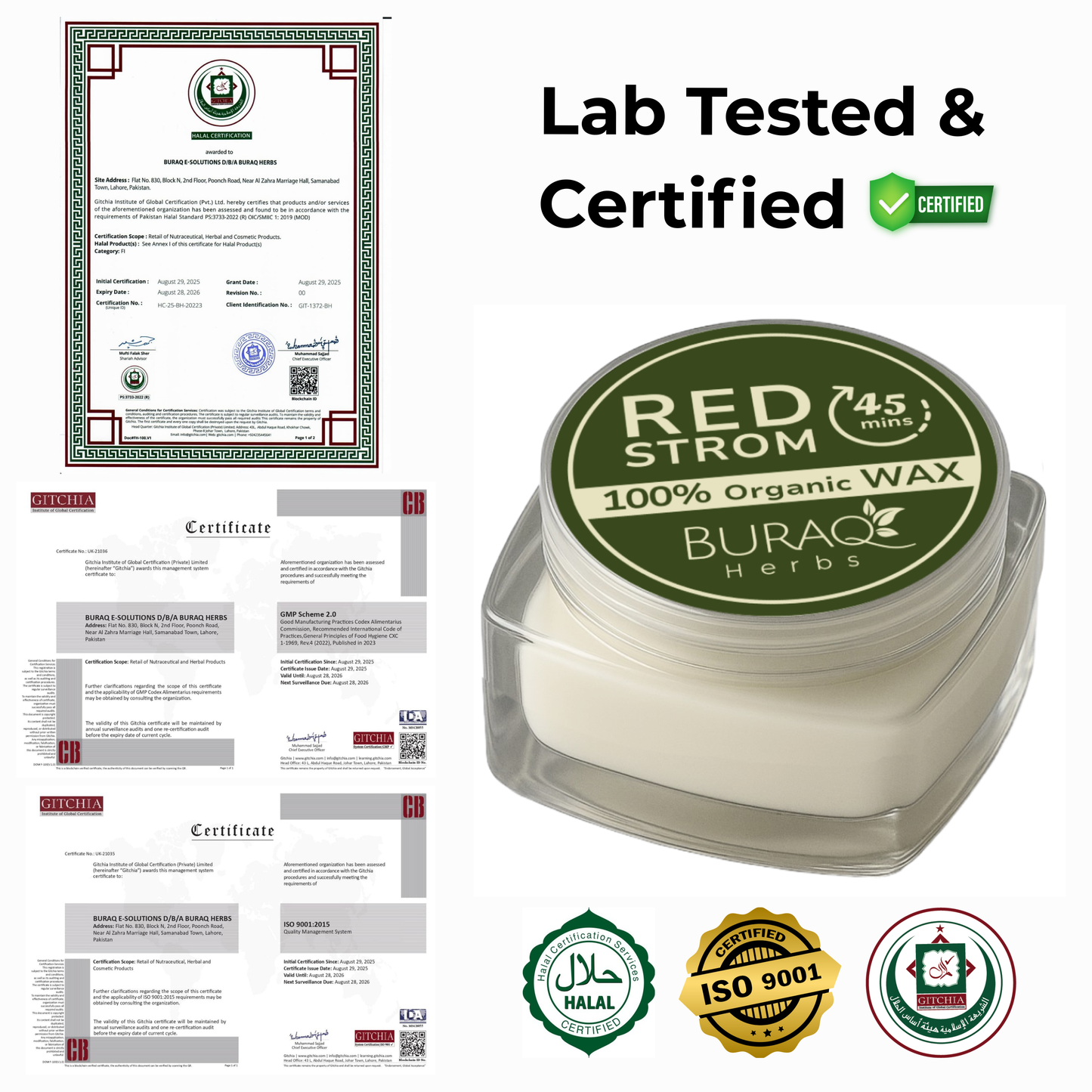 Red Storm Wax | 100% Halal