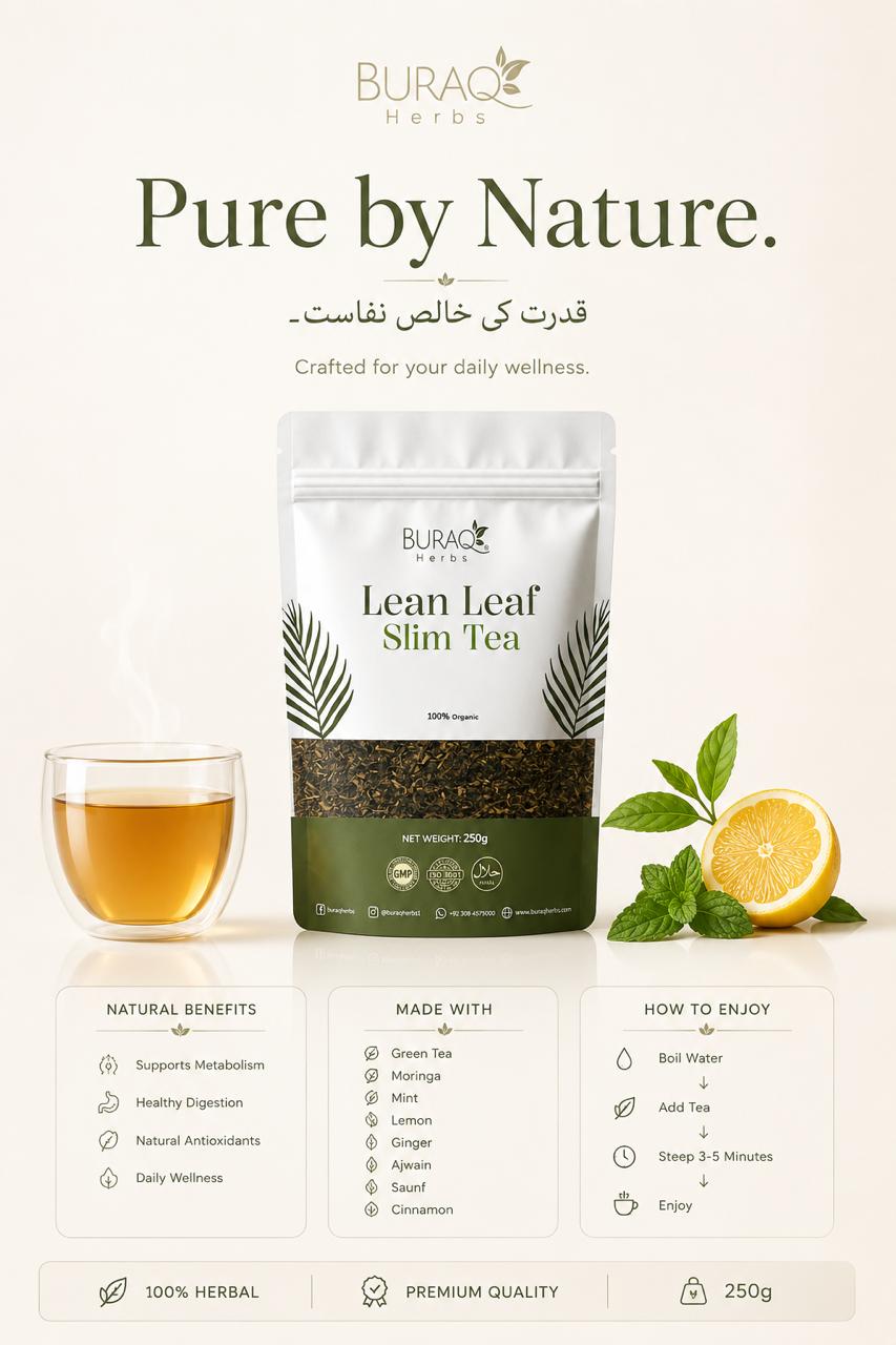 Lean Leaf Slim Tea - 100% Herbal Detox Tea